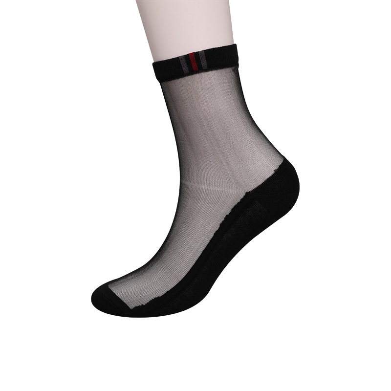 Moda rahat ilkbahar ve yaz pamuk alt erkek çorapları Luokou dikey çizgili çiçekler serin kaymaz taban erkek çorapları WSD2711