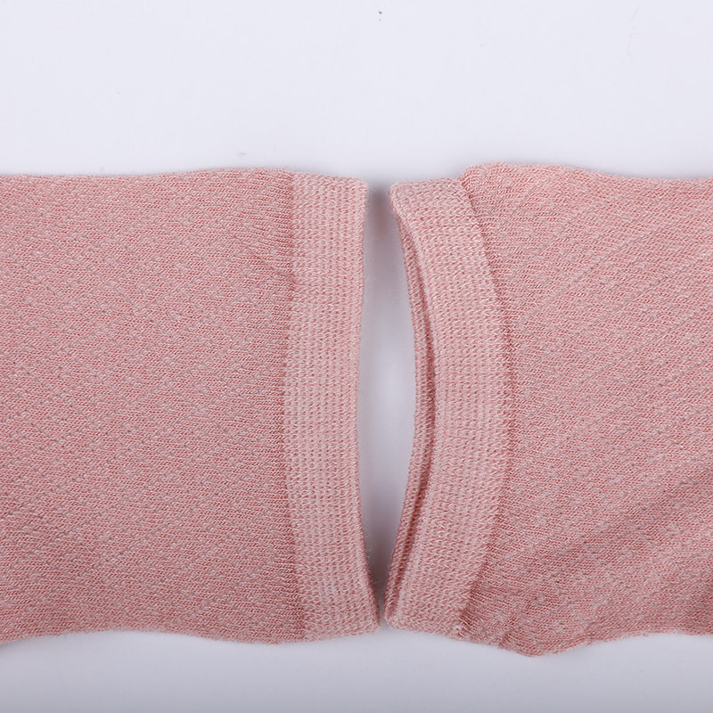 Yumuşak bambu elyaf naylon torba, ince küçük elmas gündelik kadın çorapları, elle dikilmiş kadın çorapları WSD1689