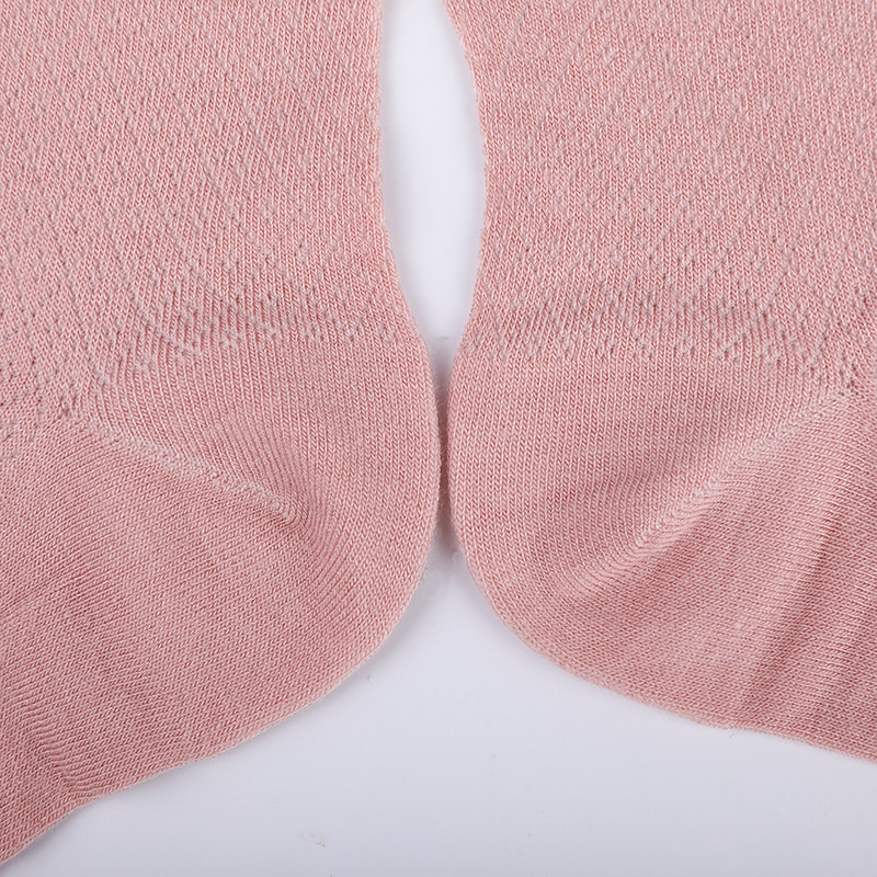 Yumuşak bambu elyaf naylon torba, ince küçük elmas gündelik kadın çorapları, elle dikilmiş kadın çorapları WSD1689