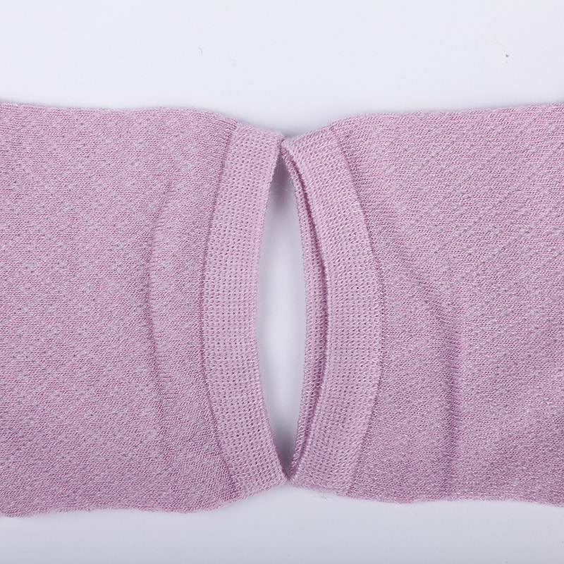 Yumuşak bambu elyaf naylon torba, ince küçük elmas gündelik kadın çorapları, elle dikilmiş kadın çorapları WSD1689